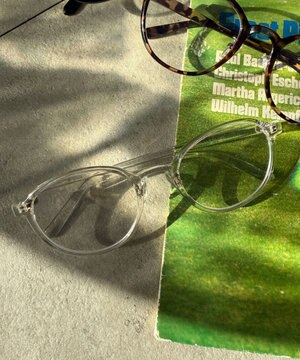  【ユニセックス着用ITEM】ボストンフレームアイウェア