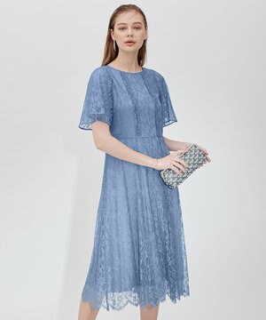  【APPLAUDIR】エアリーレース ドレス