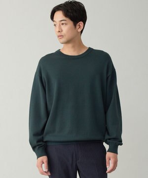 【OCEANS YouTube 掲載/男女兼用】スムースシルキーニット