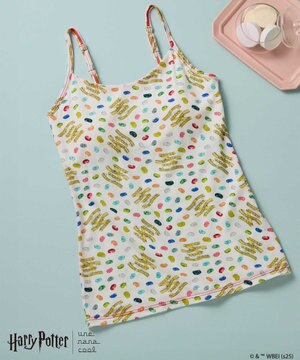  【ハリー・ポッターコラボ】Harry Potter × une nana cool カップ付きキャミソール