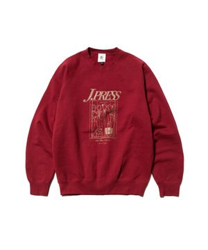  【AaronChang】【UNISEX】プリントスウェット シャツ
