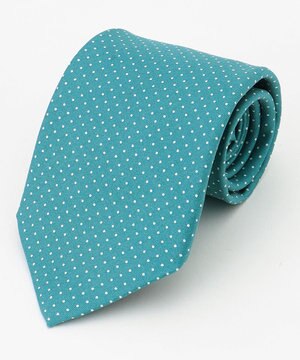  ピンドットプリント ネクタイ