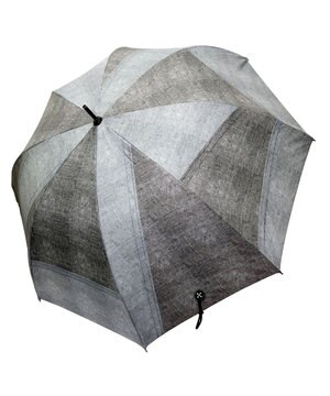  【限定/日本製】【大判】メンズ向け 長傘65cm  BLK denim-like pattern SR217