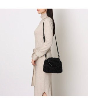 カシュカシュ cachecache / プラ手ハンドルキラキラミニ2wayバッグ