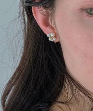  ≪TV番組着用商品≫【痛くないシリーズ】ファンシーパールライトフィットイヤリング