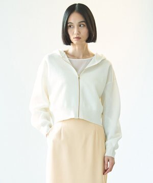  シアーダンボールニット ZIPフーディ