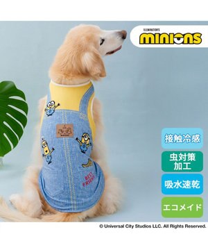  ミニオン エコメイド タンクトップ 《オーバーオール風後姿》 中型犬 大型犬