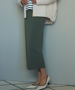  【洗える】コンフォートストレッチ ニット タイト スカート