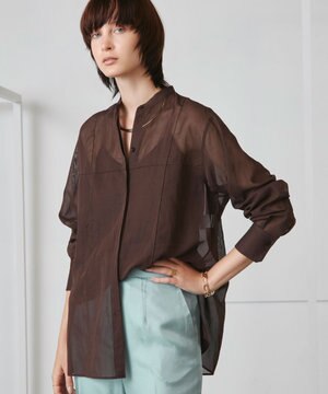 CADEN / シアーブラウス