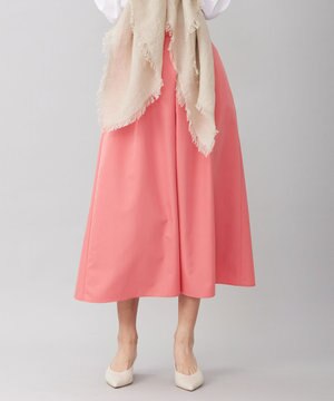  【洗える】タフタタック スカート