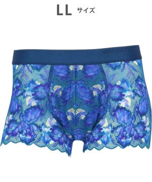  WACOAL MEN ボクサーパンツ 【レースボクサー】 フロント快適グラマラス 通気性 前閉じ 下着 メンズ WT3827 /ワコールメン