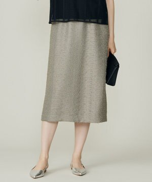 【洗える】ルーレックスジャカード スカート