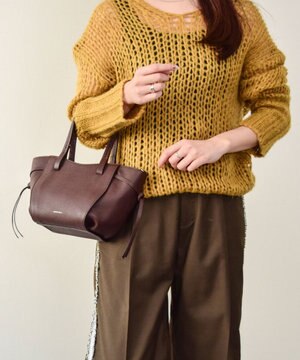  【LORISTELLA】レザーミニトートバッグ