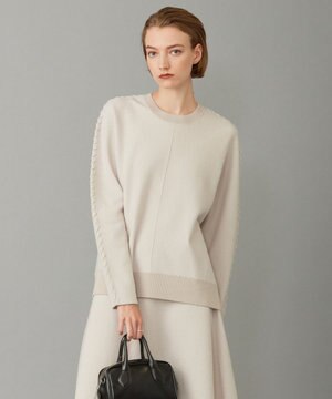  ミルドウール ドルマンスリーブプルオーバー