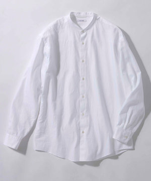 【ユニセックス】CANCLINI ノーカラーシャツ
