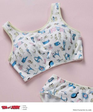  トムとジェリー × une nana cool ナイトアップブラ