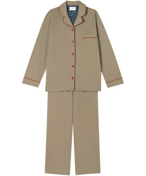  【綿100%】なめらかハイゲージ天竺パジャマ MADE WITH LIBERTY FABRIC