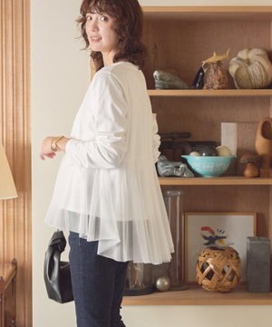  チュールドッキングカットプルオーバー