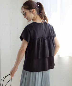  バックフリル カットソー
