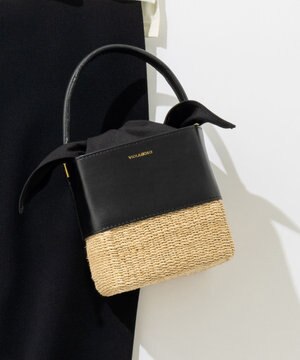  VIOLAd'ORO MIRO スクエアバスケット バッグ