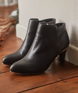  【美人百花11月号掲載】ミドルフェミニン ショートブーツ