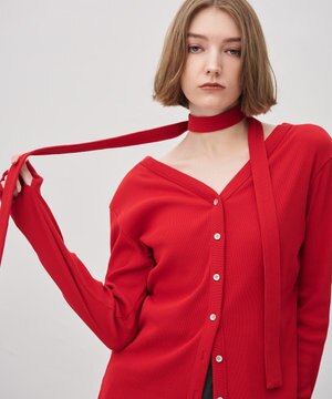  ヴィンテージリブ 2WAYトップス