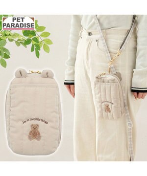  ペットパラダイス くまちゃん キルトポーチ