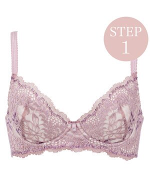  【BRADELIS New York】ウェンディステップ１ブラ23S2 ふんわり包んで土台を作る育乳補整ブラ