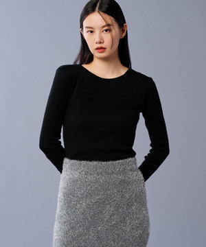 アルビニスタシフォンテレコ ボートネック カットソー（uncrave STANDARD）