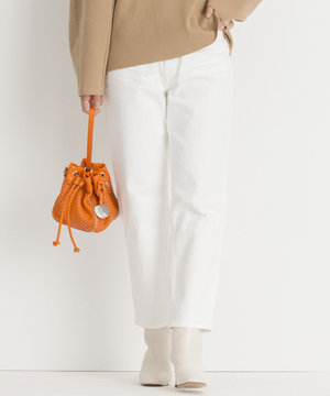 23区DENIM ワイドテーパード パンツ