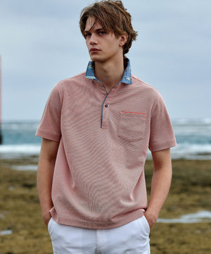 ギフトに！【老舗アロハブランドとコラボレーション】カハラ アロハ ダディ ポロシャツ