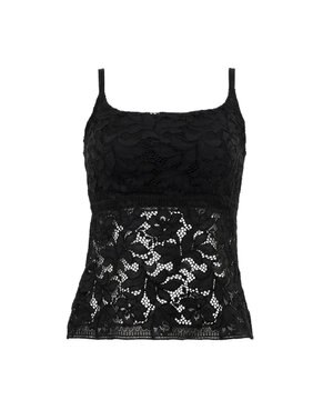  【BRADELIS New York】レーシィブラキャミ26S1 カップ付き ブラトップ 補正下着 ノンワイヤー