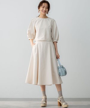  クロップドフレア セットアップ