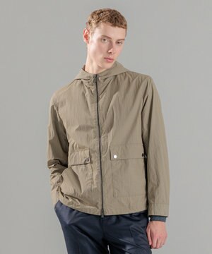 【LEON 掲載】ブライトナイロンシャンブレー　スプリングブルゾン