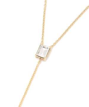  ラインストーン ラリエット ネックレス