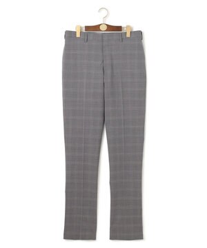  【Peppin Merino Comfort】【ウォッシャブル可 / 折り目加工】ファンシーチェック スラックス / ノータック