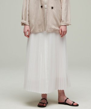 【マガジン掲載】Waterproof プリーツ スカート(番号CM23)