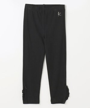  【110-140cm】ストレッチ天竺 レギンス(フルレングス)