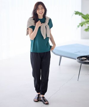  【ストレッチ/ウエストゴム】大人の7daysジョガーパンツ