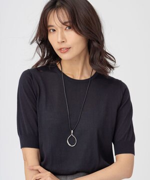  パールリング ネックレス