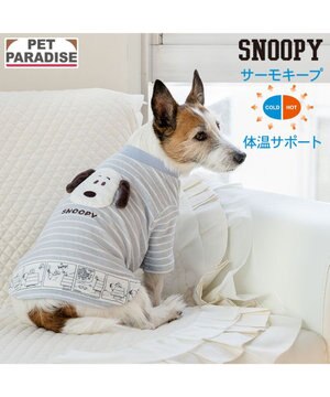 スヌーピー サーモキープ お顔コミックTシャツ  小型犬