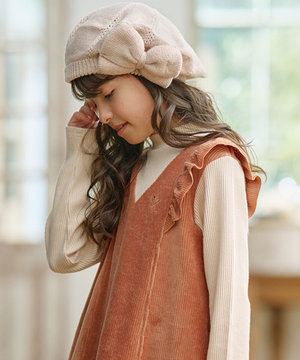 【Fサイズ】ニットリボンベレー