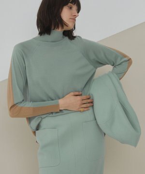 CRUET / バイカラーニット