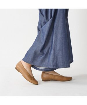  <ing>【WEB限定】【レイン対応】プレーンフラットパンプス