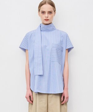  THOMAS MASON ボウタイブラウス