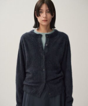  ROYAL CASHMERE FUR | クルーネックカーディガン