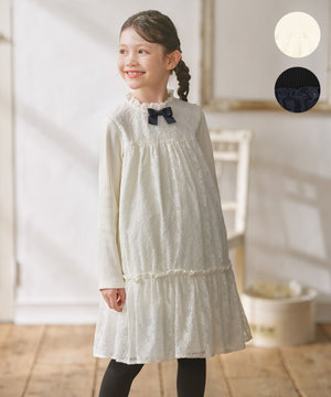 【110-140㎝】スノウレース ワンピース