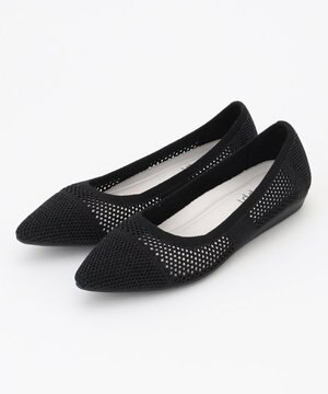 【洗える/撥水】パターンメッシュ パンプス