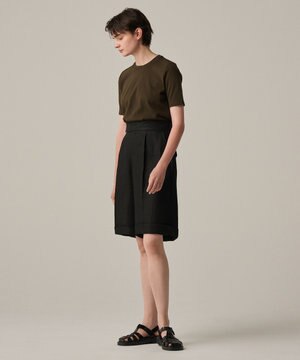 ヘリンボーン リネン ショートパンツ（uncrave WHITE）