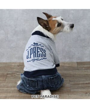  J.PRESS デニム風 パンツつなぎ 小型犬